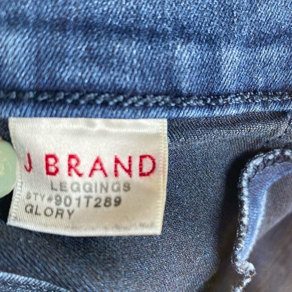 J BRAND Dark Denim Glory Mid-rise Jean Leggings - Picture 8 of 10